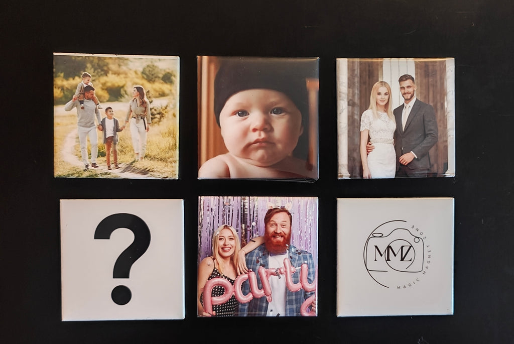 2x2 Custom Photo Magnets (Set of 6)