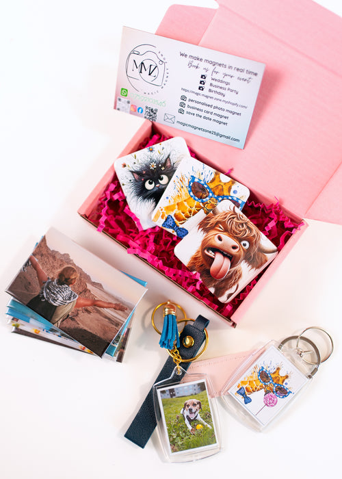 2x2 Custom Photo Magnets (Set of 6)